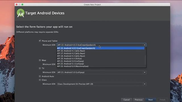 Create First Android Project