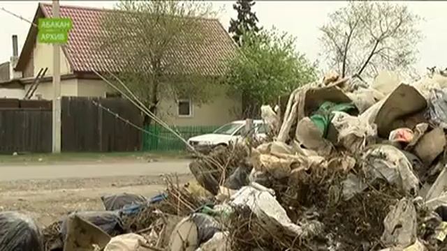 Города Хакасии прирастают кучами мусора