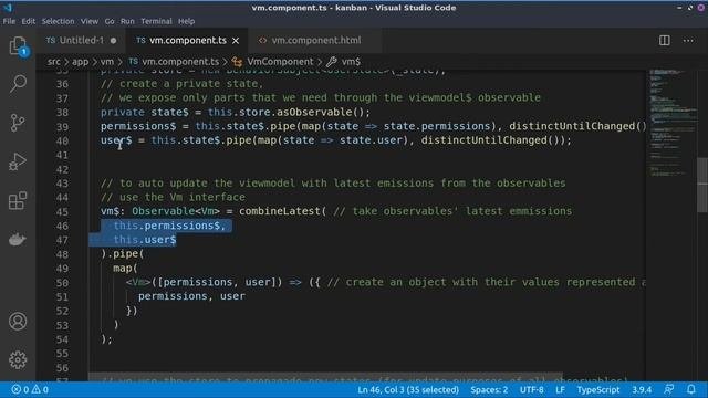 Angular with RxJS: ViewModel Store and States