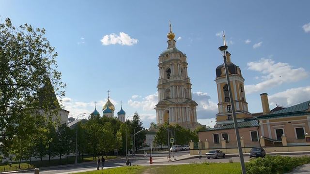 Новоспасский монастырь в Таганском районе Москвы (17.05.2024) колокольный звон