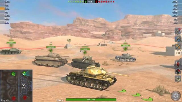 Tanks Blitz  качка до ИС-7 (6-часть)