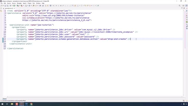 Hibernate and JPA3 Configuration and Setup