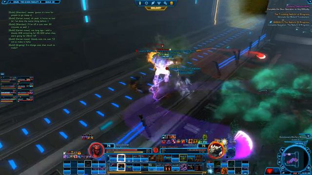 SWTOR Complete Story - Dark side - The Nature of Progress (Dxun, gameplay with voicechat )
