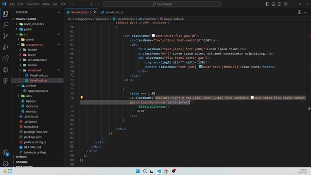 Coding Your Next Adventure: Travel Trader in React.js, A Travel Guide Website ?✈️ Part-3