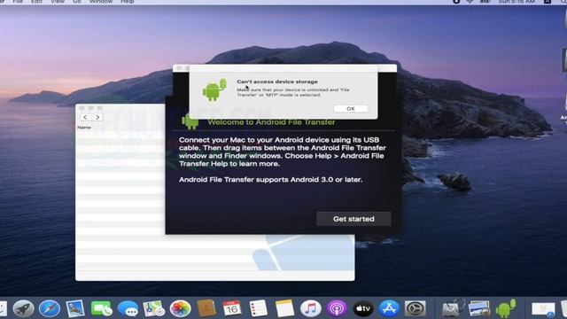 connect android phone to macbook
