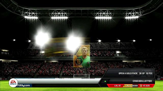 FIFA 13 - ABRINDO PACKS TIRANDO MESSI  -  PACK OPENING ULTIMATE TEAM - CROCODILLOGAMES