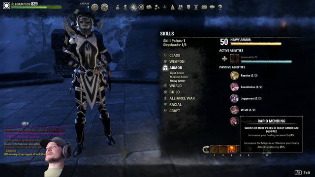 ESO Magicka DK PVP "The Wyrd Build" Morrowind Patch!