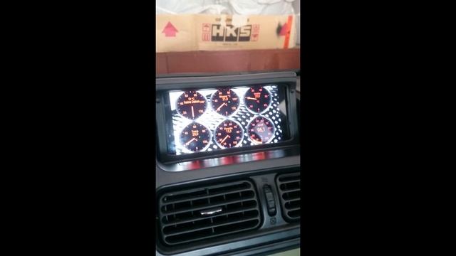 Lexus IS200 Navi Tablet Gauges Torque App