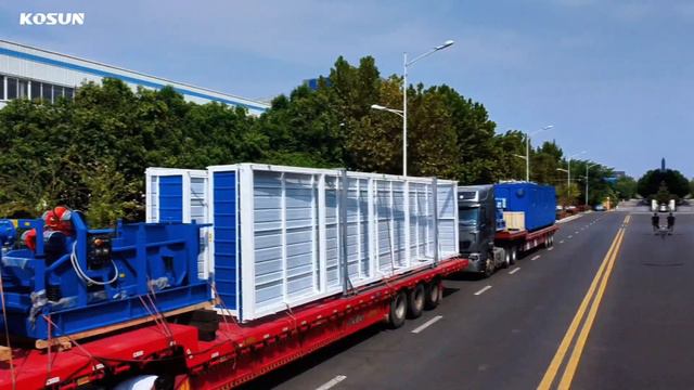 Первая отправка циркуляционной системы буровой установки ZJ70!