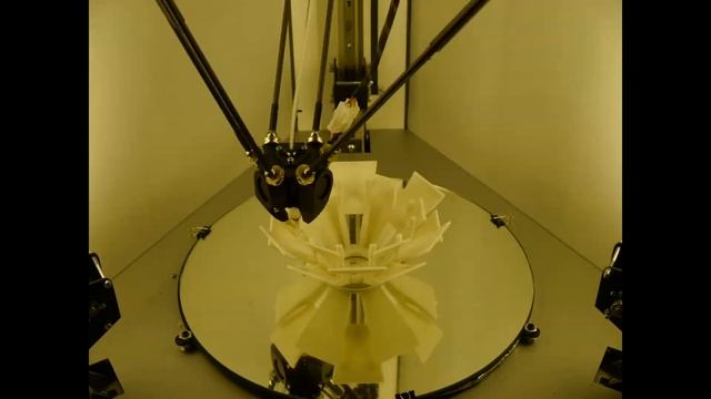 Печать люстры на 3D принтере Prism Pro