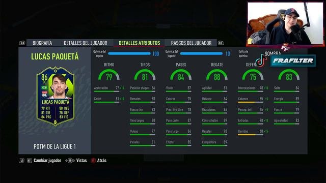 ¿ÉL O FOFANA? 🤔 86 LUCAS PAQUETA FIFA 22 POTM SBC REVIEW