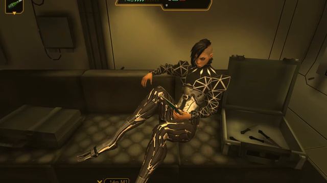 Deus Ex: The Fall - The Killing Floor: Tyrant Jetliner Ben Saxon Chat With Fedorova Sequence PC