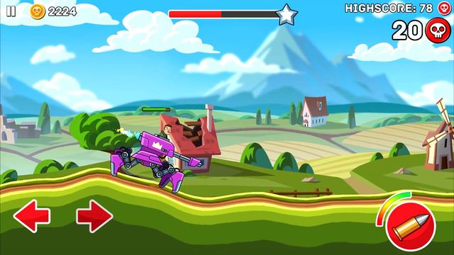 Hills of Steel Android Gameplay #3