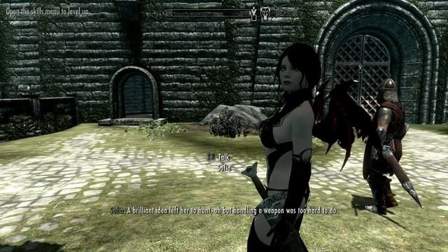 Skyrim's Sofia - The Bow and Arrow