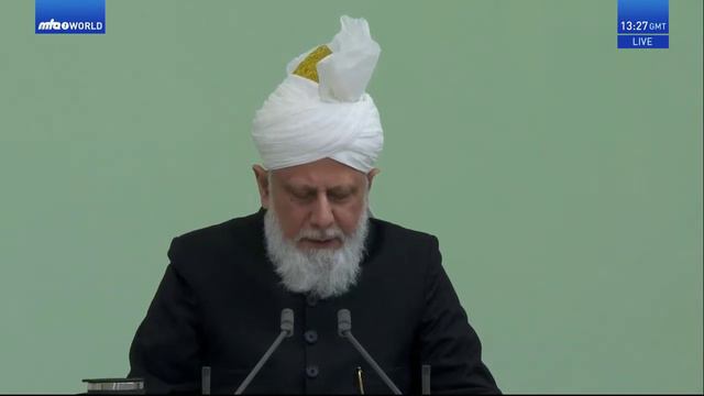 Пятничная проповедь Халифа Ислама 11.2.2022. Превосходные люди. Абу Бакр/ра. Студийные синхрон+виде