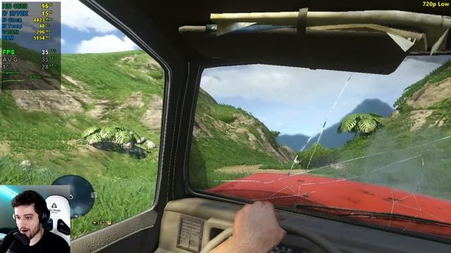 Intel HD 4000  Far Cry 3 - 1080p 900p 720p 800x600 - Low Settings