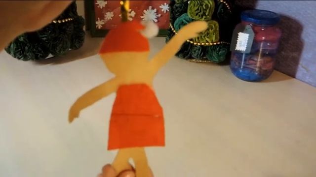 Мои украшения и поделки на Новый год!