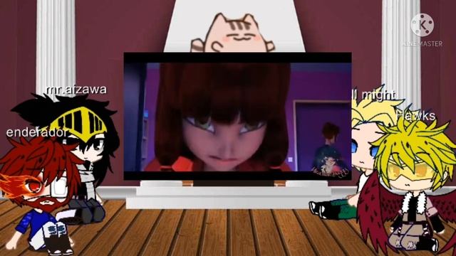 ?Pro heroes reaccionando a MLB? ?parte 2?Milagros choque