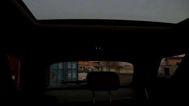 Демонстрация работы заднего парктроника на Mercedes ML W166