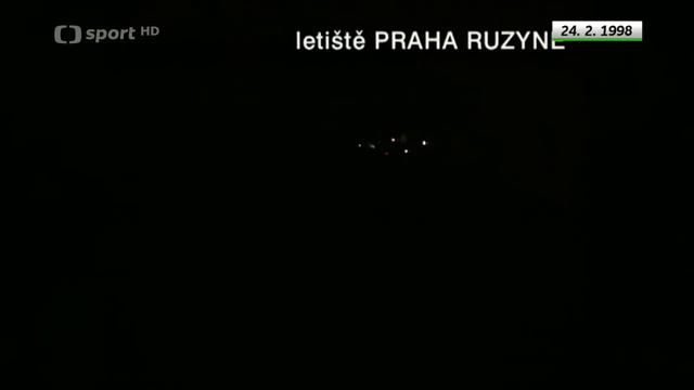 NAGANO 1998: Přílet Zlatých Hochů z Nagana - Branky body vteřiny 24.2.1998