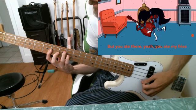 Marceline Adventure Time - Fry Song bass cover