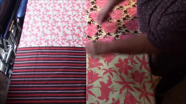 2 Hour Queen Size Fat Quarter Quilt Top - Quick & Easy Big Block Quilting the Lazy Tacky Way