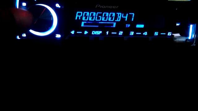 Pioneer/Пионер DEX-x5600bt Настройка подсветки вручную. Такого вы не видели
