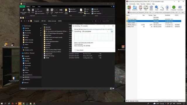 Boomsticks and Sharpsticks 1.5.2 (Stalker: Anomaly) Installation Tutorial