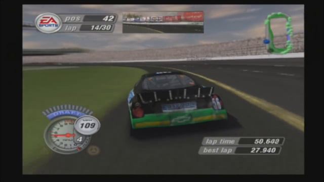 NASCAR Thunder 2004 Career Mode | Season 1 Race 27 | new hampshire again