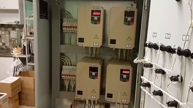 Синхронизация частотных преобразователей