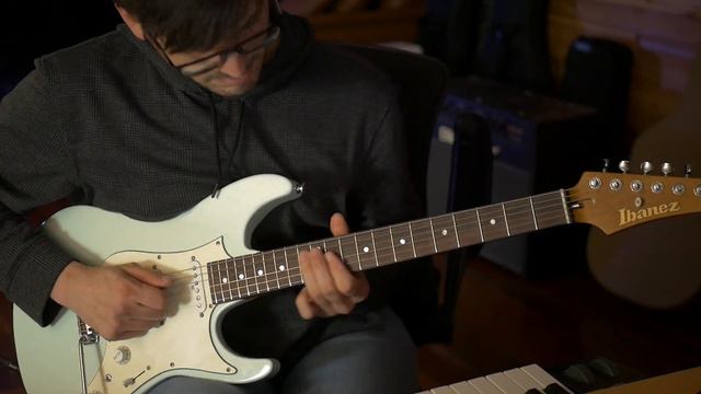 F BLUES -- IBANEZ AZ2204N -- ZACH LOSS