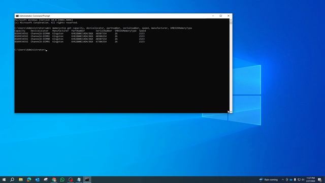 How to check RAM/Memory - Windows