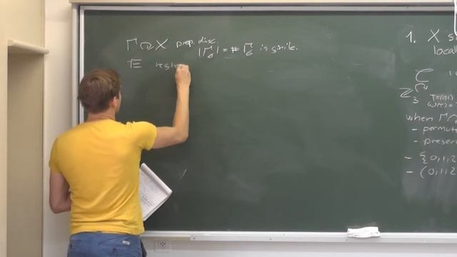 Juhani Kovisto talk  group actions on Banch spaces and L^p-cohomology