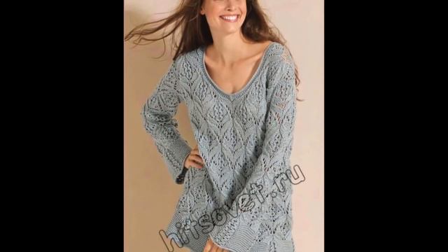 Модные Женские Джемпера и Пуловеры Спицами - 2019 / Fashionable Women's Sweaters and Pullovers
