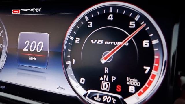 Mercedes S63 AMG Coupe topspeed
