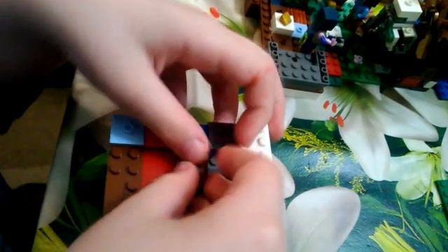 Новинка Самоделки Лего Майнкрафт Храм в пустыне