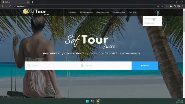 Softour Nodejs-MongoDB College Project Demo