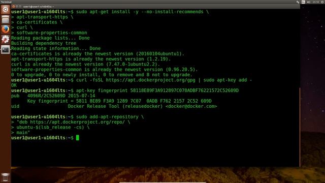 Docker Ubuntu Install How To
