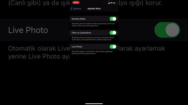 İPHONE DAHA NET ÇEKEN KAMERA AYARLARI (%100 İŞE YARIYOR)