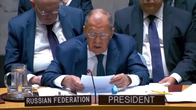 Выступление Сергея Лаврова в ходе заседания СБ ООН по ситуации на Ближнем Востоке, Нью-Йорк, 17 июля