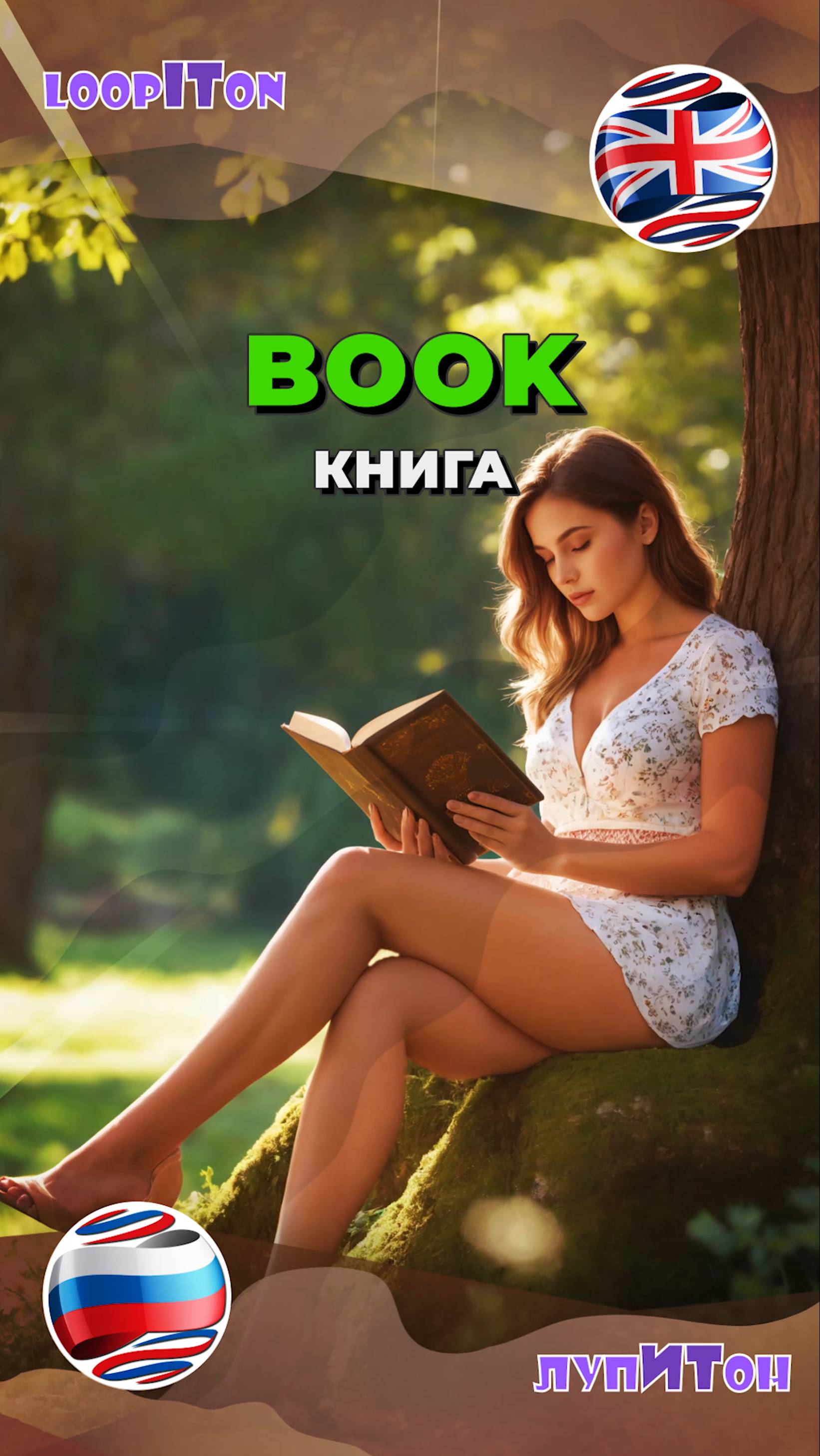 book - книга
Учим английский с Лупитон #book #книга