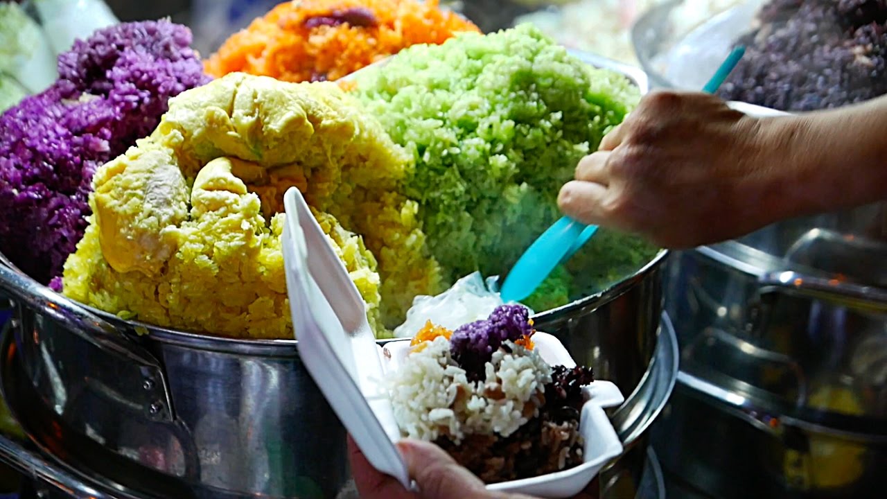 Вьетнамская уличная еда – РАДУЖНЫЙ РИС