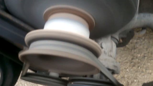 Audi 80 B3 натяжной ролик ГРМ и шкивы распредвала и генератора