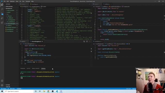 Creating Discord bot for server | Live Coding with ROcket Cat