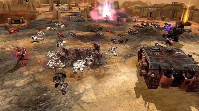 Noise Terminators & Slaaneshi Army vs Loyalists! - Astartes Mod | WH40K: Dawn of War 2: Retribution