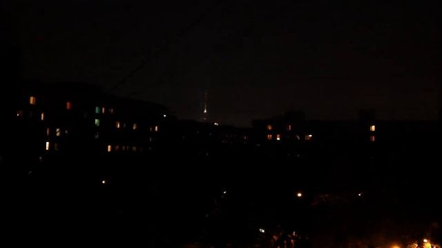 Салют Светового шоу 2014! (Вид с моего балкона))