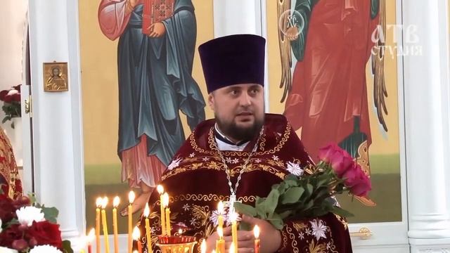 ПЕРВАЯ СЛУЖБА В НОВОМ ХРАМЕ
