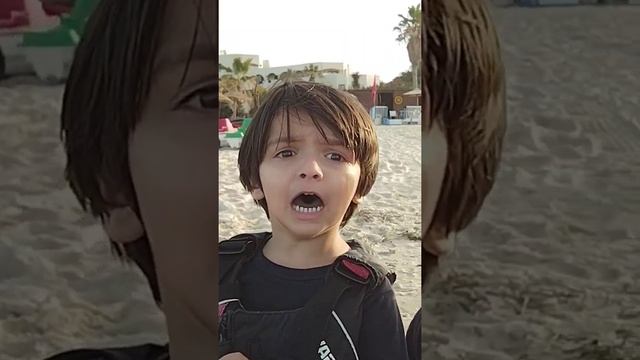 Oh Noooo.. he cried after he get out from Jetski | TunisiaNorthAfrica