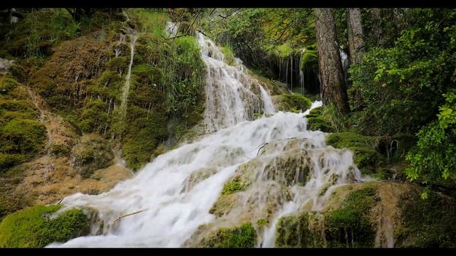 Нежный и крепкий СОН, водопад, течение воды