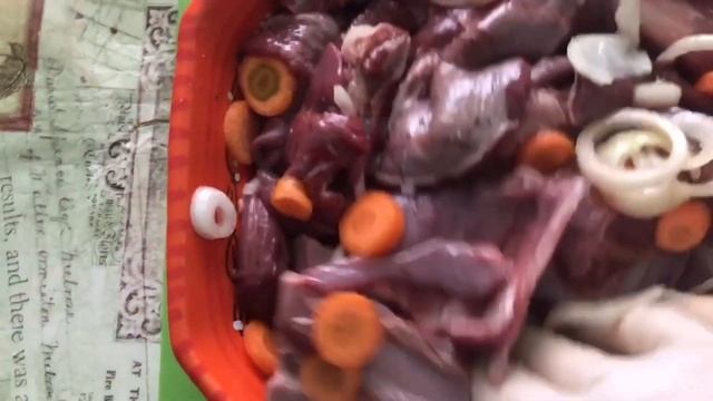 ОЛЕНИНА  рецепт  ЗАПЕКАЕМ в рукаве  ребрышки  пища народов Севера